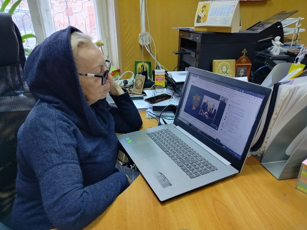 Заместитель руководителя епархиального отдела религиозного образования и катехизации приняла участие в вебинаре, посвященного выбору модуля ОПК