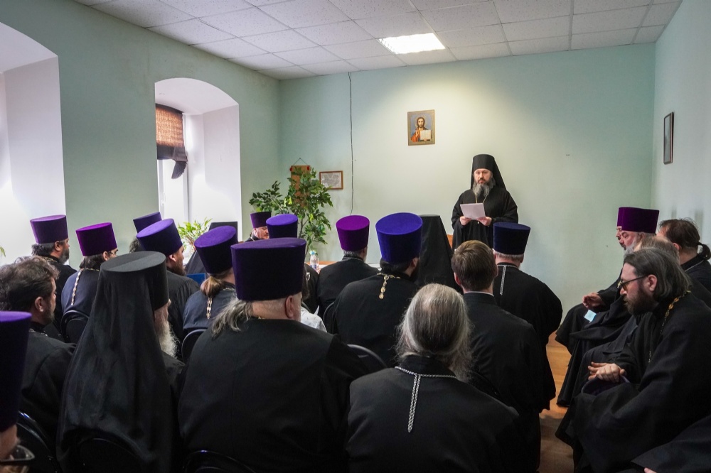 Прошло ежегодное Епархиальное собрание духовенства