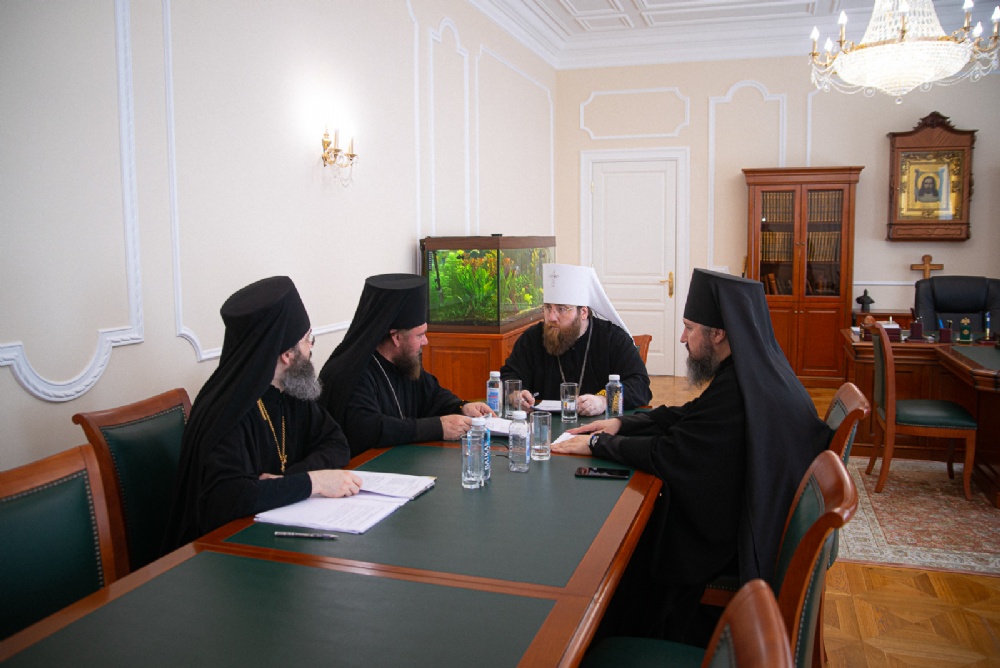 Состоялось заседание Архиерейского совета