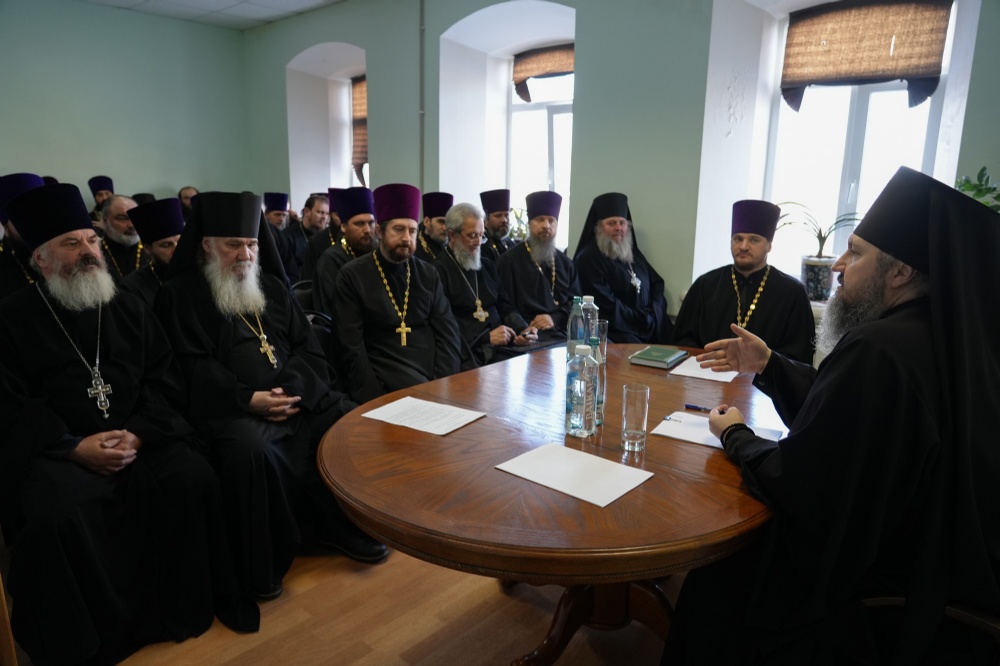 Епископ Варфоломей возглавил ежегодное Епархиальное собрание духовенства Балаковской епархии
