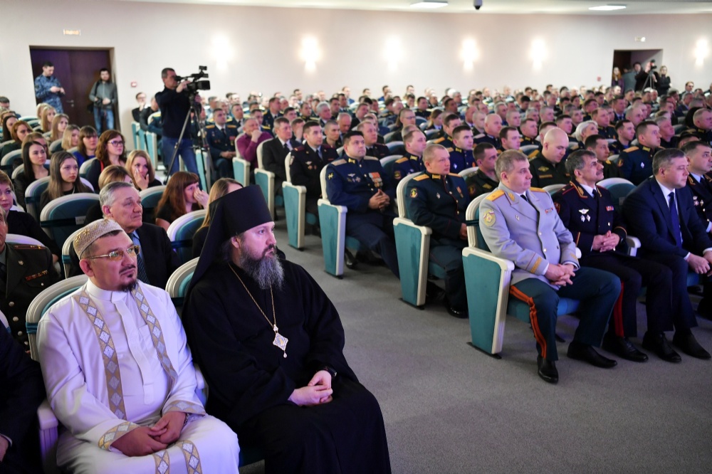 Епископ Варфоломей принял участие в торжественном мероприятии ко Дню защитника Отечества