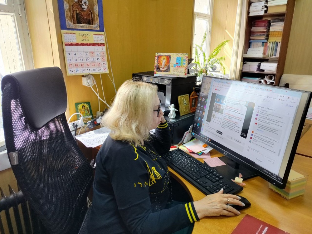 Заместитель руководителя отдела религиозного образования и катехизации приняла участие в вебинаре