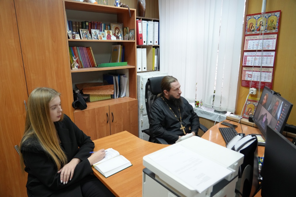 Руководитель епархиального отдела религиозного образования и катехизации принял участие в онлайн-совещании Синодального отдела