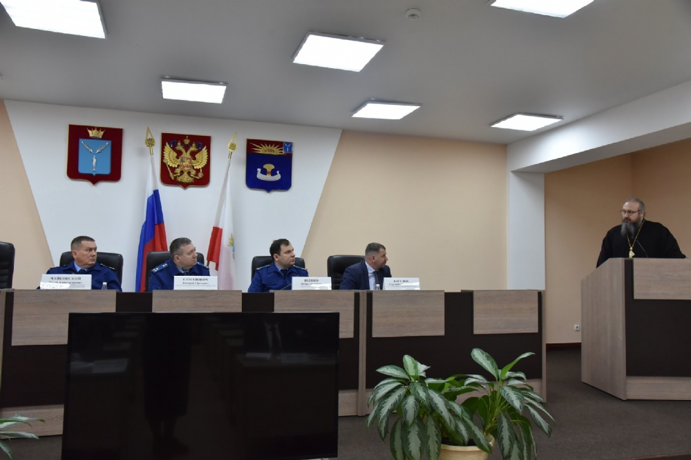 Епископ Варфоломей принял участие в заседании по межнациональным вопросам в Балаковском районе
