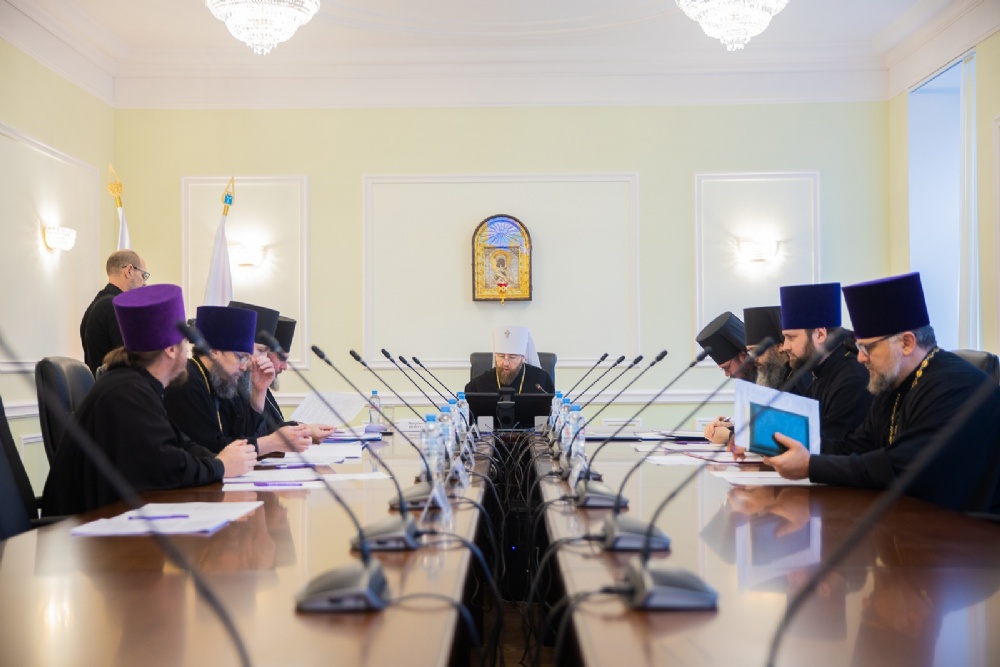 Епископ Варфоломей принял участие в расширенном Архиерейском совете Саратовской митрополии