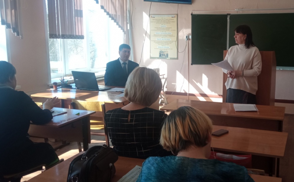 Помощник благочинного по религиозному образованию и катехизации приняла участие в заседании районного методического объединения педагогов