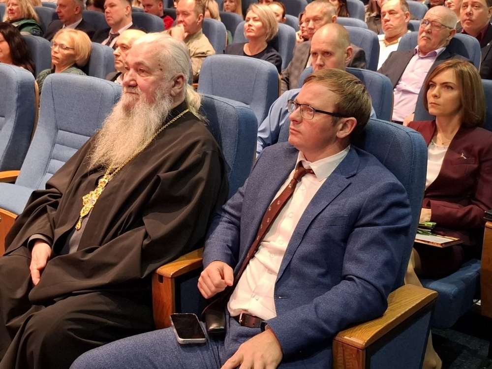Благочинный Троицкого округа принял участие в итоговом собрании Балаковского филиала АО «Апатит»