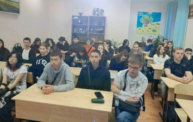 Прошла встреча со студентами Пугачевского гидромелиоративного техникума