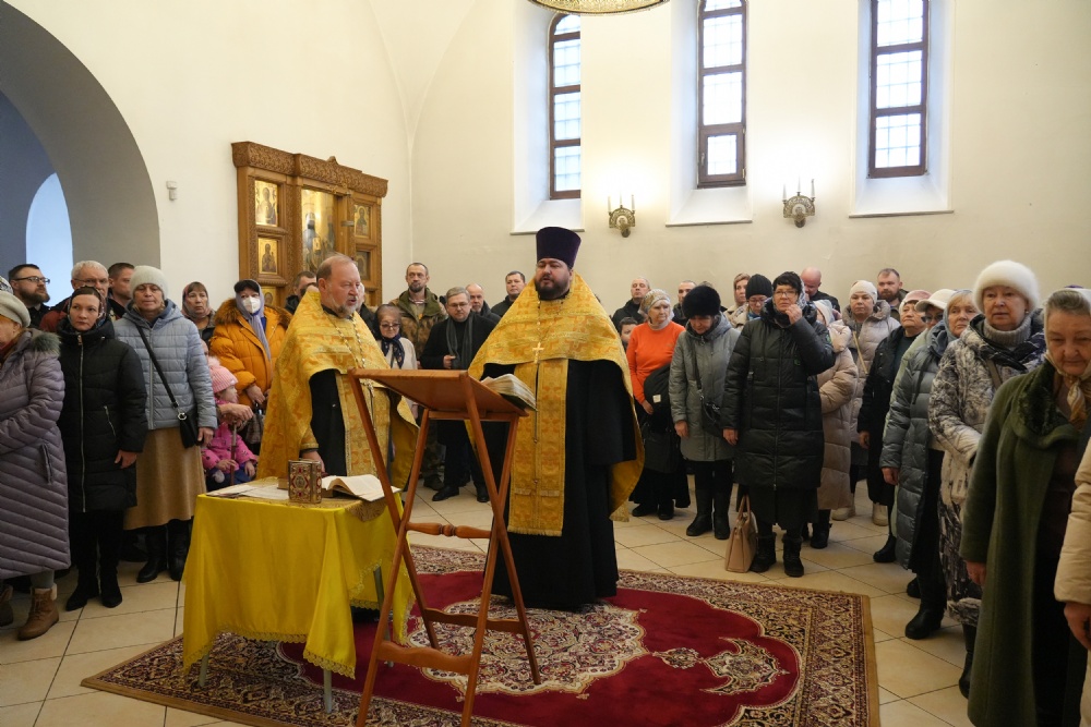 Состоялся общегородской молебен о здравии участников СВО