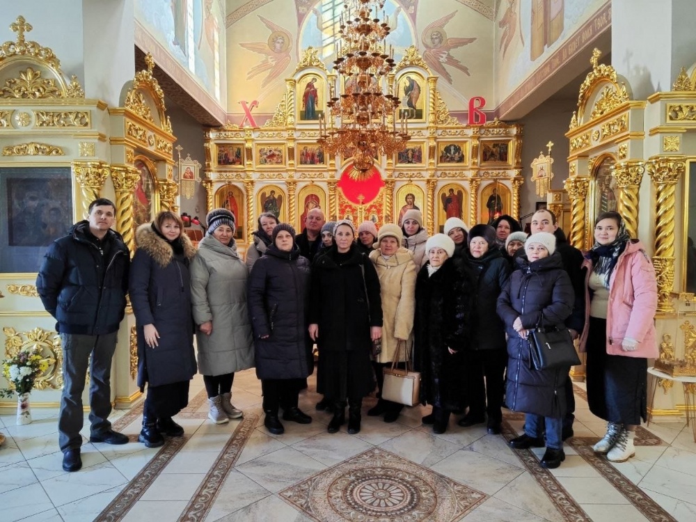 Сотрудники Балаковского Музея истории посетили Свято-Андреевский храм города Маркса
