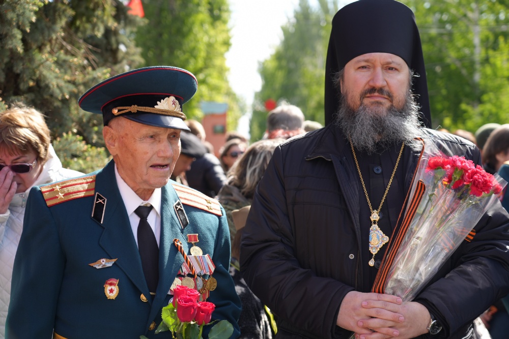 Поздравление епископа Балаковского и Николаевского Варфоломея с 80-летием Победы в Великой Отечественной войне