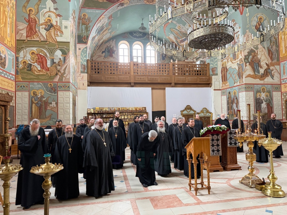 Состоялась общая исповедь духовенства Балаковской епархии