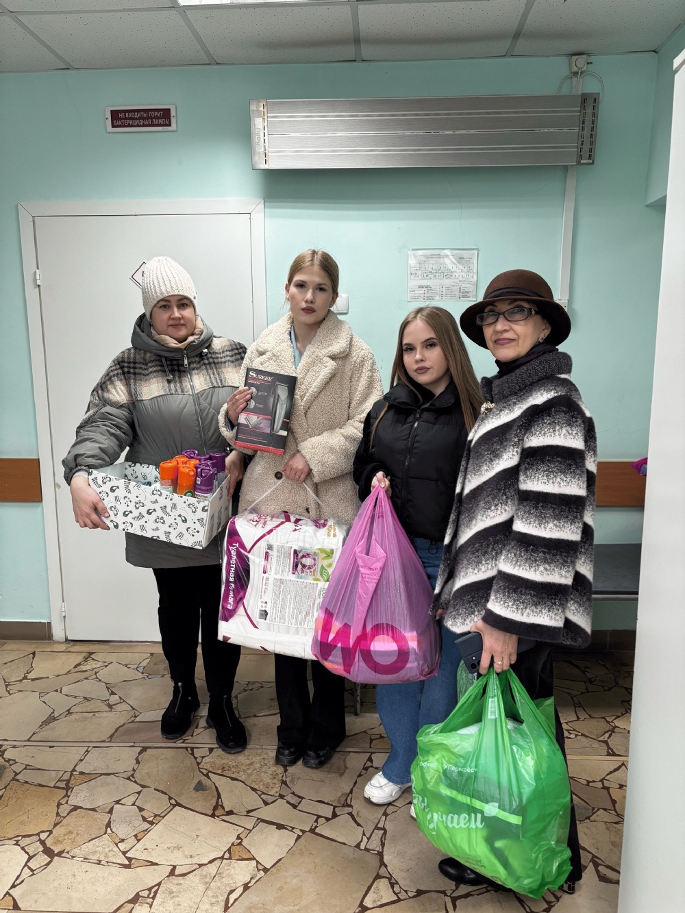 Волонтеры «Добротолюбия» посетили отделение паллиативной медицинской помощи Балаковской городской больницы