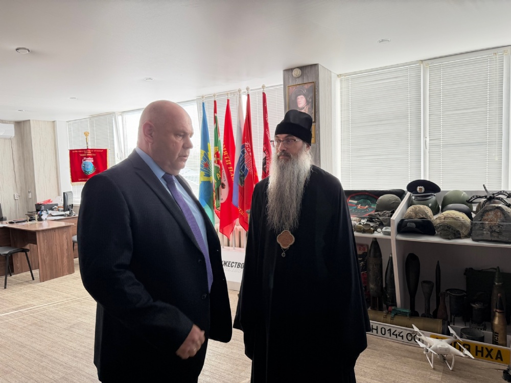 Состоялась встреча епископа Иннокентия с главой города Балаково