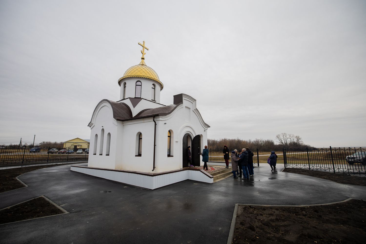 Храм Казанской иконы Божией Матери с. Большая Сакма Краснопартизанского района